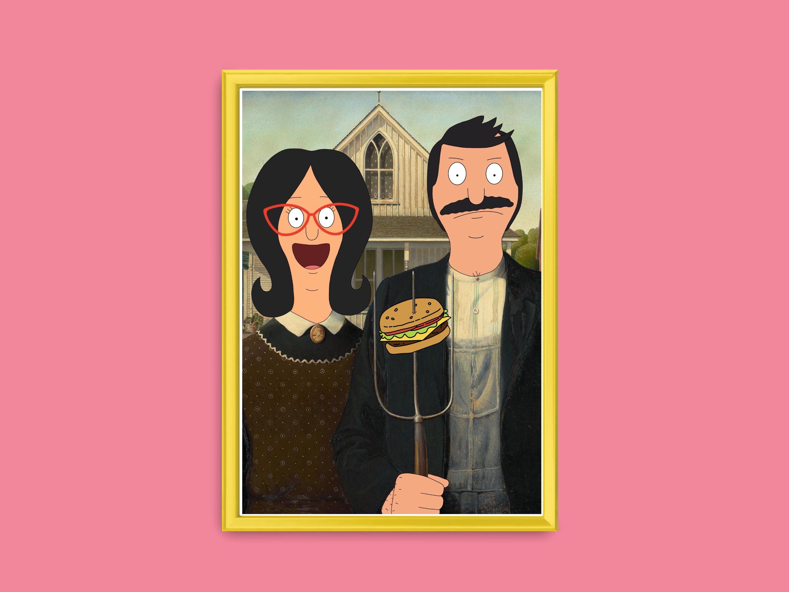 Bob's Burgers American Gothic Bob's Burgers American Gothic