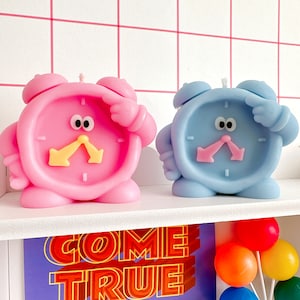 Retro Clock Candles | Retro Home Decor | Funky Candles