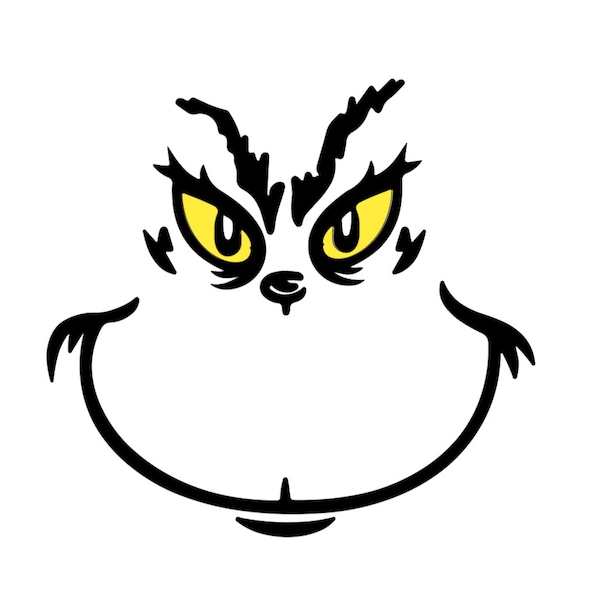 Grinch Face Etsy