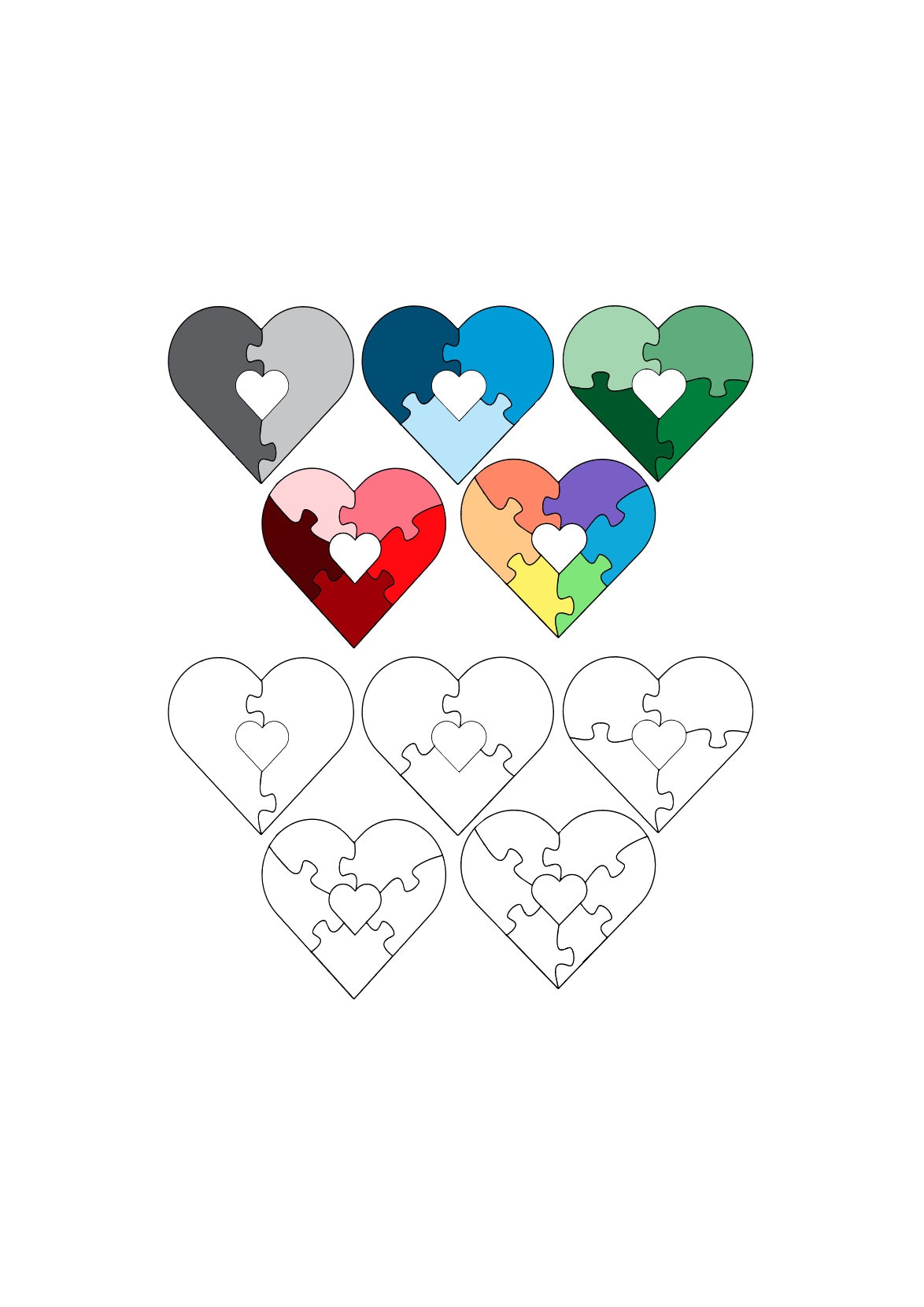 Heart Jigsaw Puzzle SVG File for Cricut / Png / Ai / Eps / Etsy Canada Heart Jigsaw Puzzle SVG File for Cricut / Png / Ai / Eps / Etsy Canada