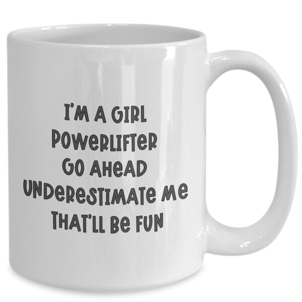 Powerlifter Girl Etsy