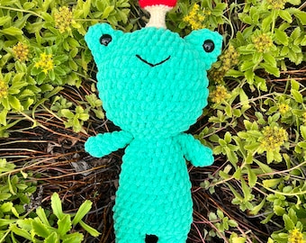 Mushroom Frog Plushie