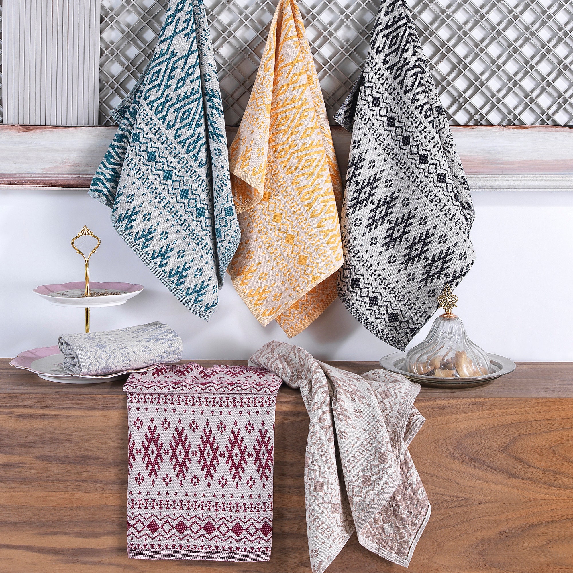 Thick Cotton Kitchen Towel - Multiple Colors