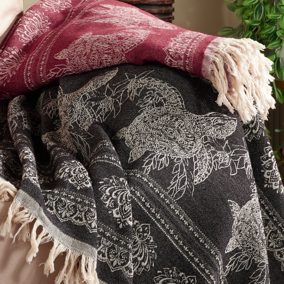 60x80 , Twin Size Cotton Blanket, TURKISH BLANKET, Cozy Blanket, Bed