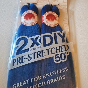 Color Ocean splash - X-pression Xpression Expression - Outre Braid Hair Twisted Up DIY Pre-stretched Braid  2X 50″