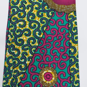 African Print Fabric/Wholesale 6 Yards 100% Wax Cotton/ Ankara Prints/ Ideal for African Dresses