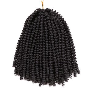 Color 1B - Spring Twist Crochet Braids Bomb,crochet twist hair,crochet twist,braids hair,spring bomb twist hair - 30 Strands 8&quot;