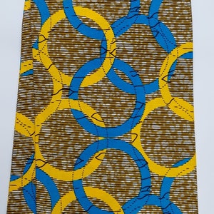 African Print Fabric/Wholesale 6 Yards 100% Wax Cotton/ Ankara Prints/ Ideal for African Dresses