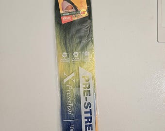 Color Brasil - X-pression Xpression Expression - Sensationnel 1X X-pression 100% Kanekalon Cabello trenzado preestirado 48"