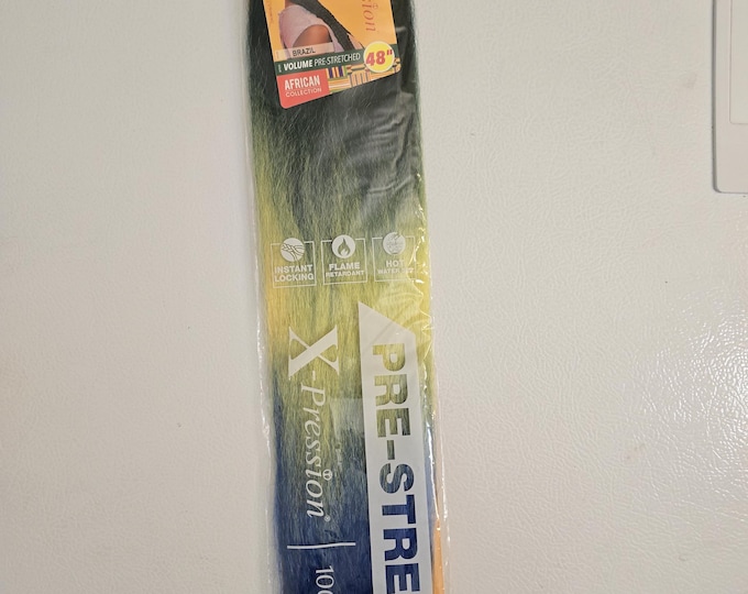 Aazon.co : Sensationnel Xpression Original Braiding Hair - Non Prestretched Kanekalon (1 Pack - Foto 8