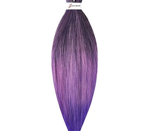 Color M4 - Cabello trenzado fácil Cabello trenzado preestirado Cabello trenzado sintético preestirado Cabello liso Yaki de 26"