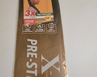 Color T1B/ 27 - X-pression Xpression Expression 58" Cabello trenzado 3X preestirado
