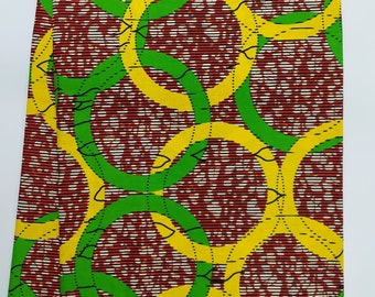 Tejido de impresión africano/al por mayor 6 yardas 100% algodón de cera / Ankara prints / Ideal para vestidos africanos