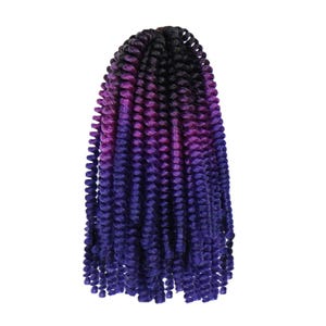 Color C10 - Spring Twist Crochet Braids Bomb,crochet twist hair,crochet twist,braids hair,spring bomb twist hair - 30 Strands 8&quot;