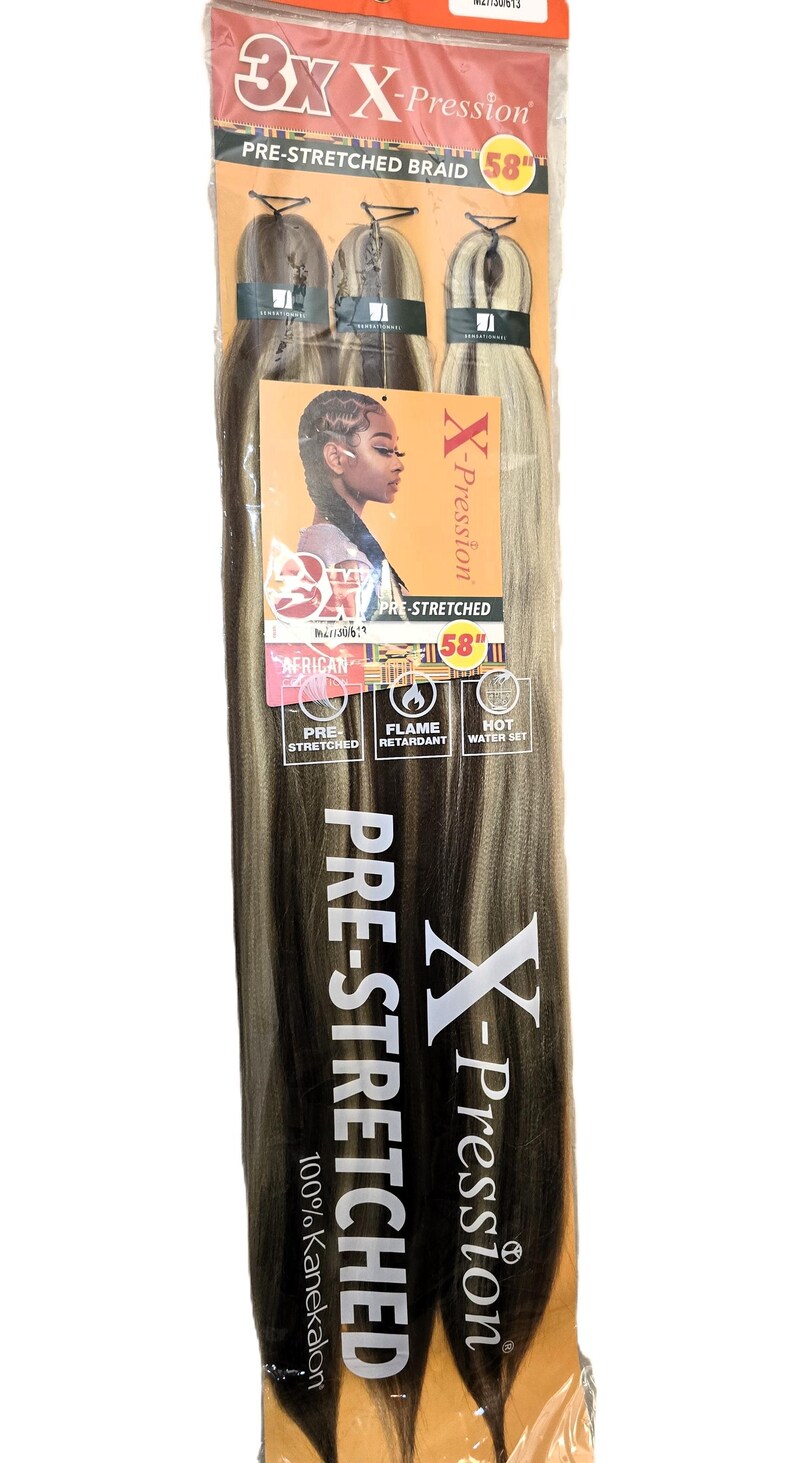 Color M27 30 613 X pression Xpression Expression 58 Braiding Hair 3X color-m27-30-613-x-pression-xpression-expression-58-braiding-hair-3x
