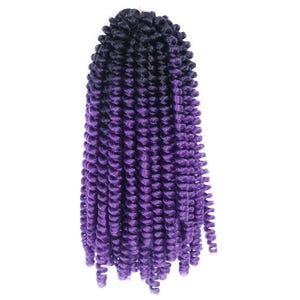 Color B25 - Spring Twist Crochet Braids Bomb,crochet twist hair,crochet twist,braids hair,spring bomb twist hair - 30 Strands 8&quot;