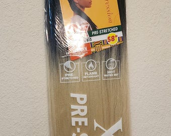 Color T1B/613 - X-pression Xpression Expression 58" Cabello trenzado 3X preestirado