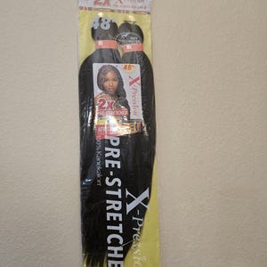 Color 4 - X-pression Xpression Expression 48&quot; Braiding hair 2X Pre-Stretched