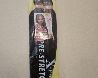 Color 4 - X-pression Xpression Expression 48" Cabello para trenzas 2X preestirado
