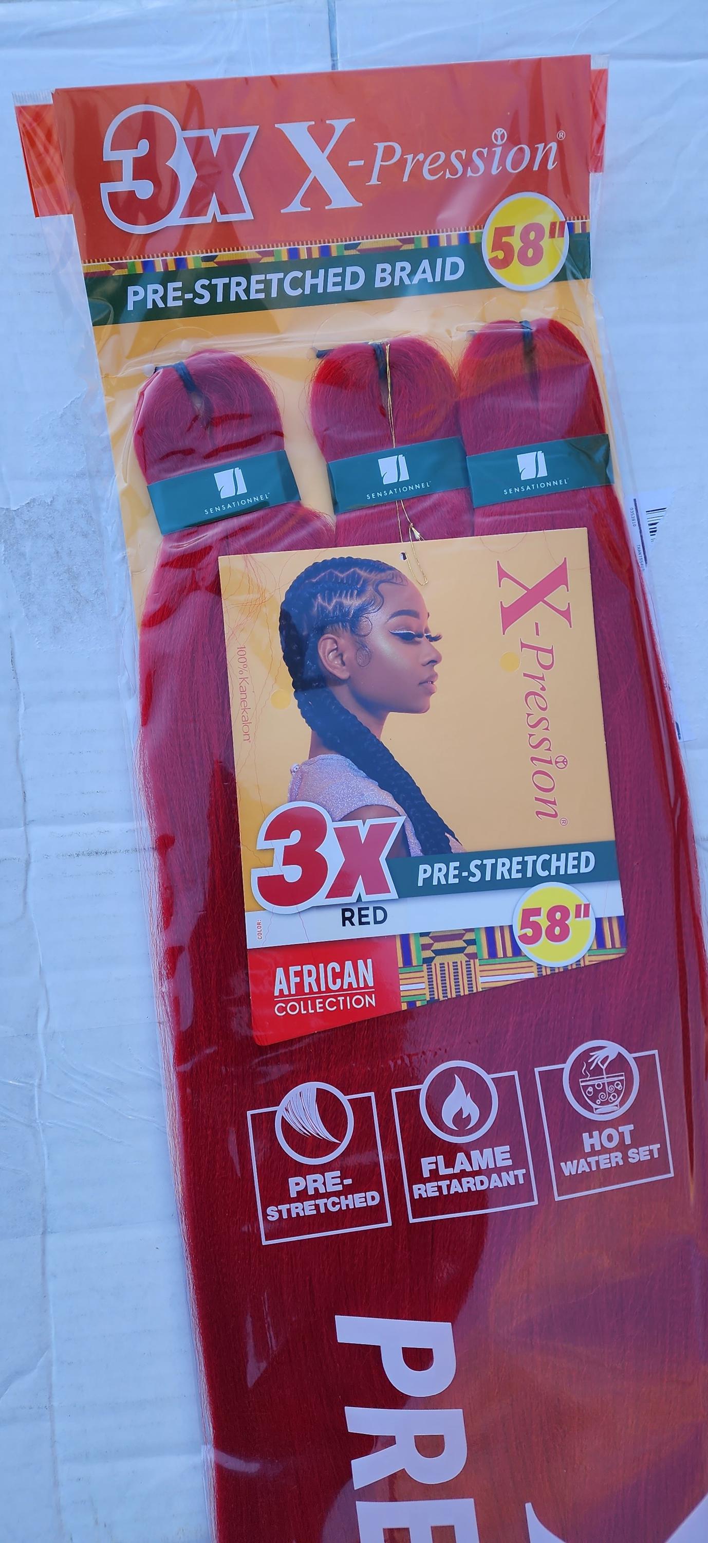 Color Red - X-pression Xpression Expression 58