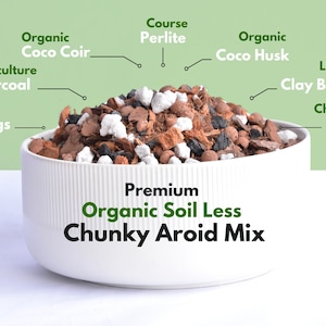 Premium Chunky Aroid Mix - Soilless chunky potting mix for tropical and Indoor Plants - Cycle of Plant