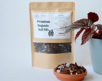 Organic Begonia Potting Mix: Hand Mixed Soil Blend | Cycle of Plant