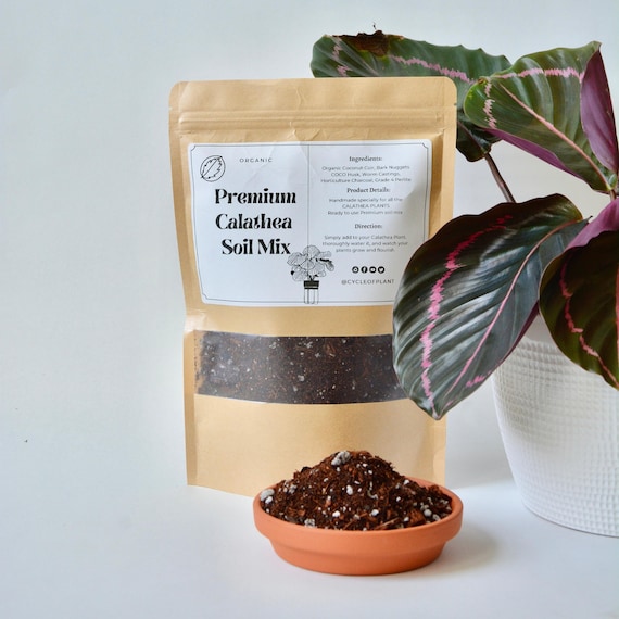 Premium Calathea Potting Mix - Organic, Well-Draining Blend for Thriving  Calatheas | Cycle of Plant - Etsy.de