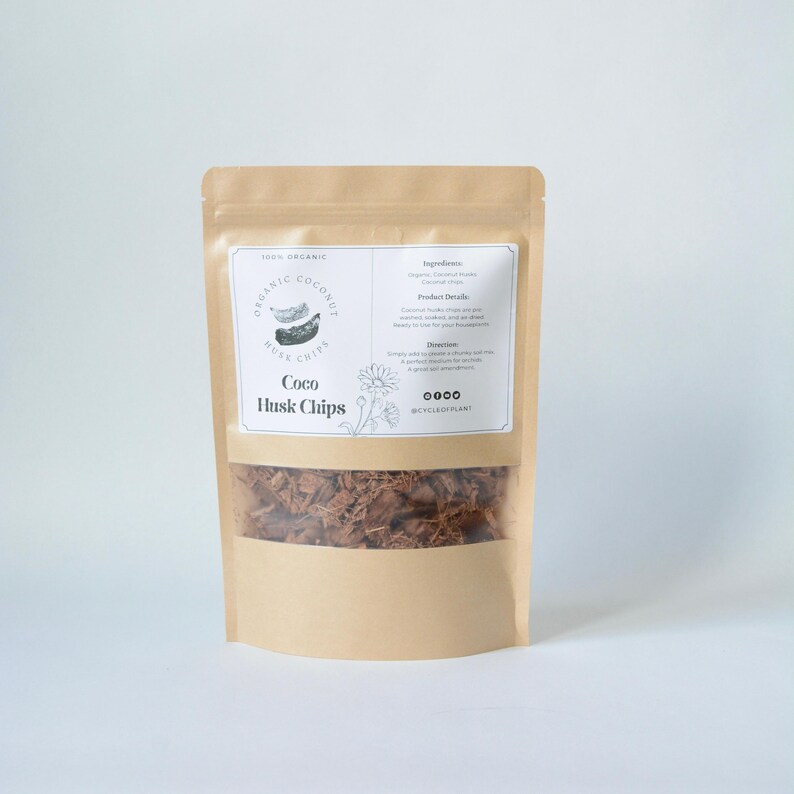 front picture of the packaging, our coconut husk is vegan and cruelty free.