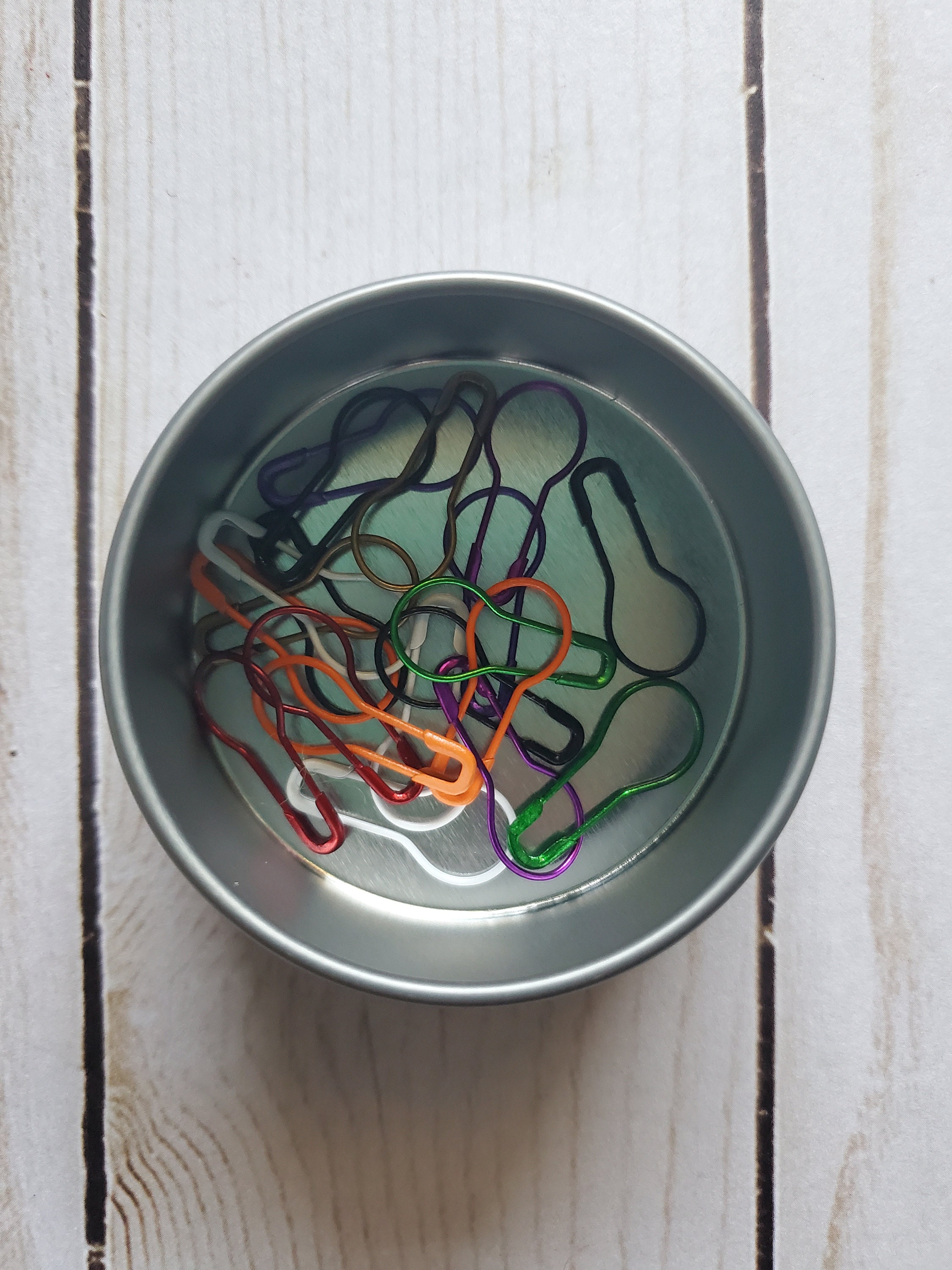 Lightbulb Stitch Markers Assorted Colors Etsy