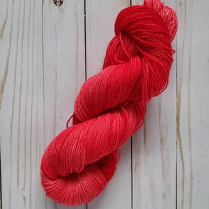 Red Hot Love - Make It a Sock Set - Hand Dyed Yarn