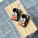 Sushi Tray small earrings Style 2