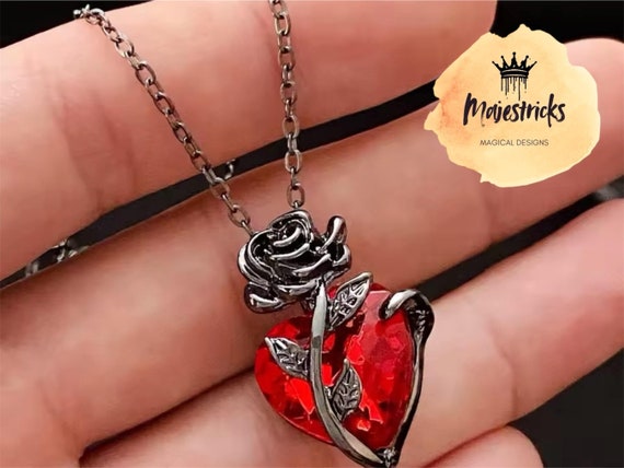 Collana Cuore Corda Oro, Ciondolo Amanti, Gioielli D'Amore In - Foto 7