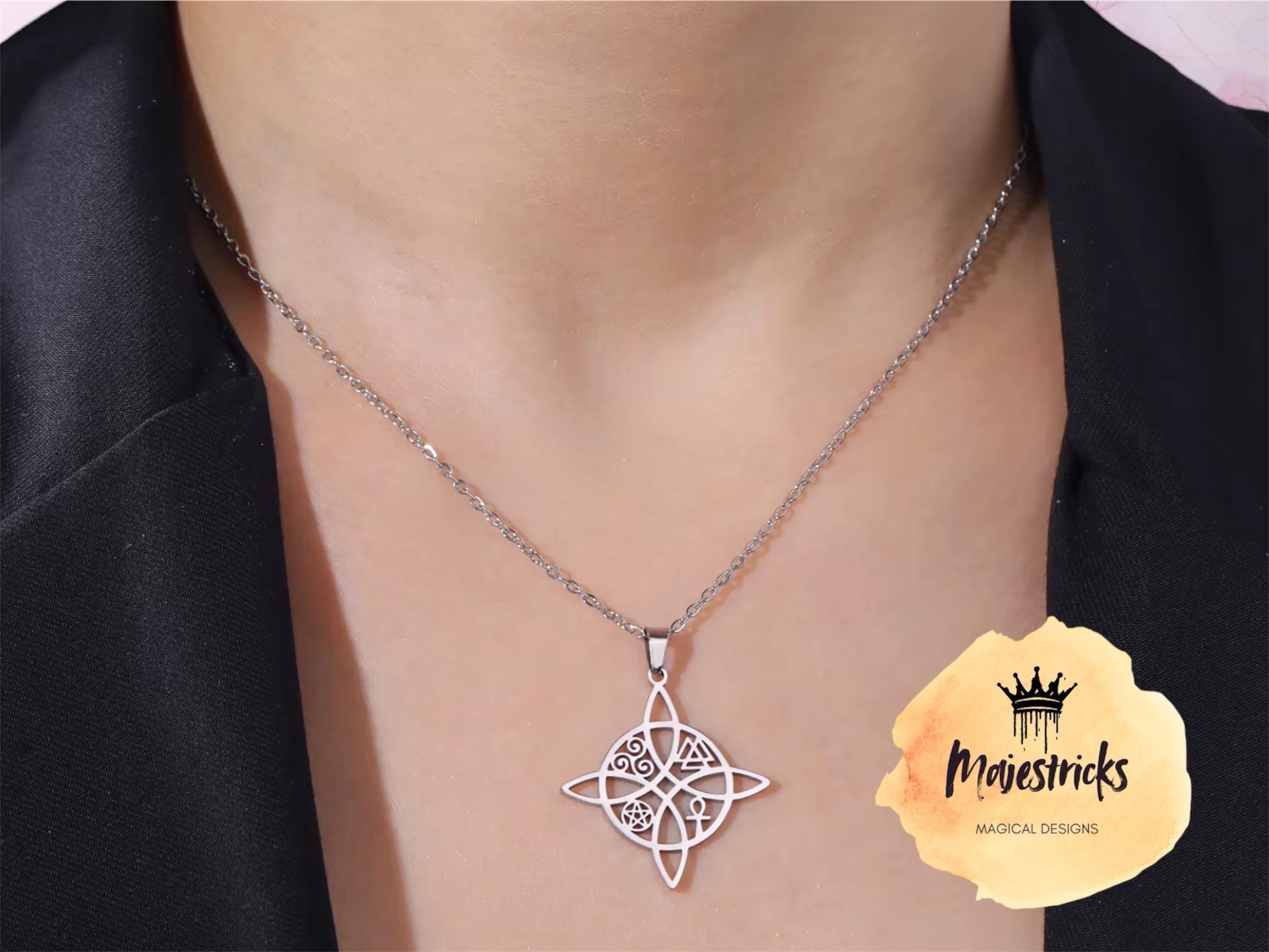 Grote keltische hanger in zilver - Scarabee sieraden