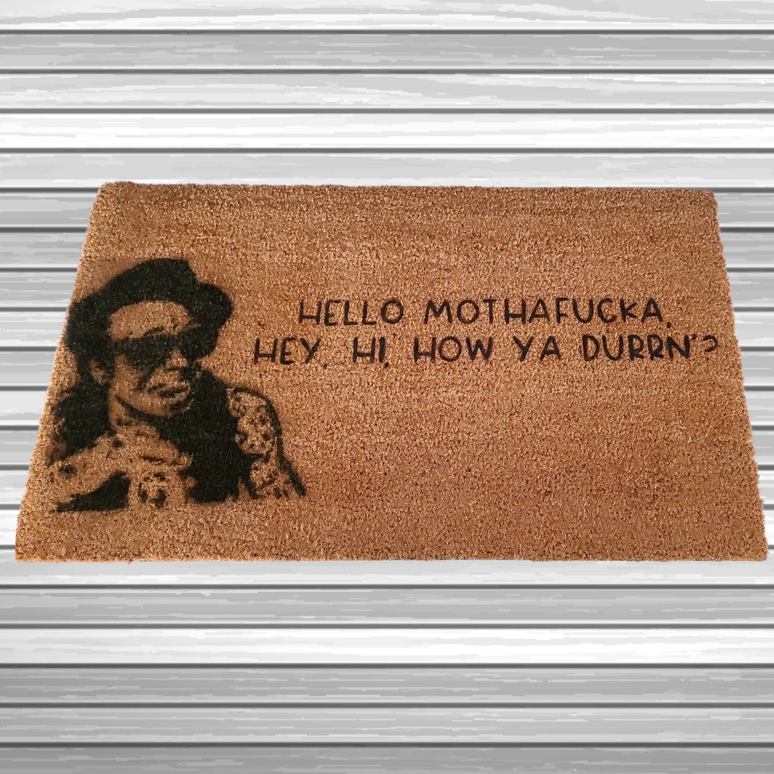 Lil Wayne Hello Muthafucka Hey Hi How Ya Durrn Door Mat Etsy Hong Kong