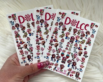 Waterslide Nail Decals- Cartoons, Celebrities, Custom- Strawberry Shortcake