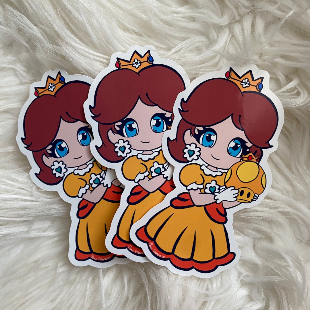 Nintendo Collection: Princess Daisy Stickers - Etsy