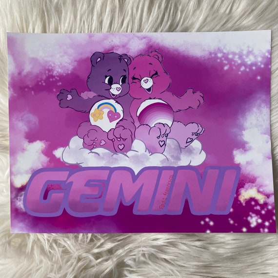 Care Bears Collection Zodiac Care Bears Artwork Etsy