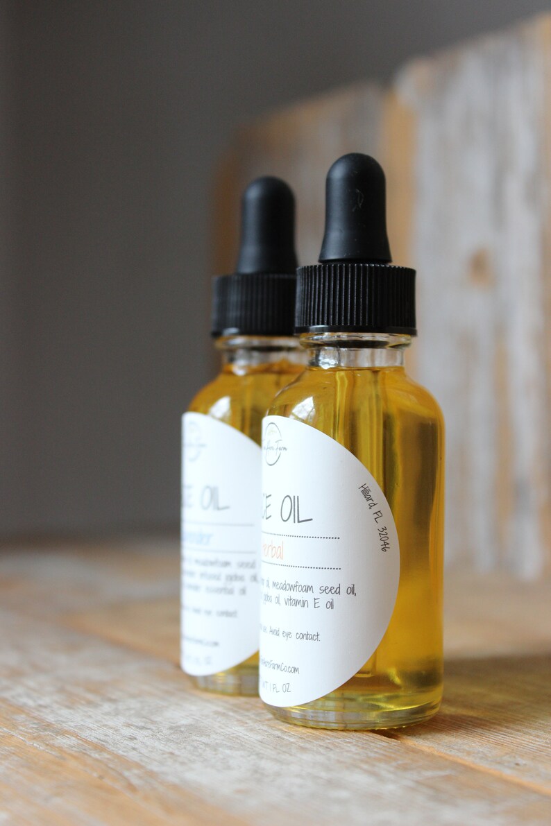 Face Oil With Rosehip Oil, Everyday Facial Oil, Face Serum, Lightweight