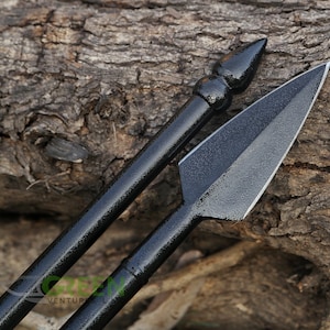 Medieval 300 Spartan Spear Hand Forged Spear Ottoman Style Viking Metal Forged Spear Reenactment Battles Viking Spear For Combat gift or him