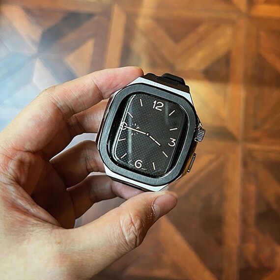 SS5 Series Luxury Apple Watch Case Band 45mm 44mm Silicone - Etsy