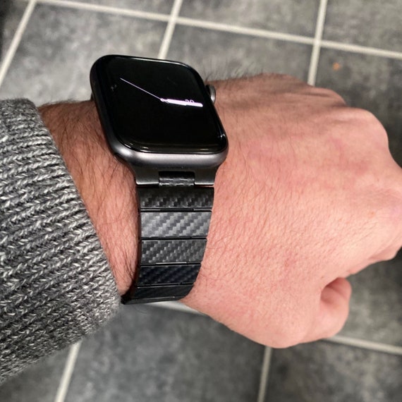Carbon Fiber Band for Apple Watch 38 40 41 42 44 45 49mm - Etsy