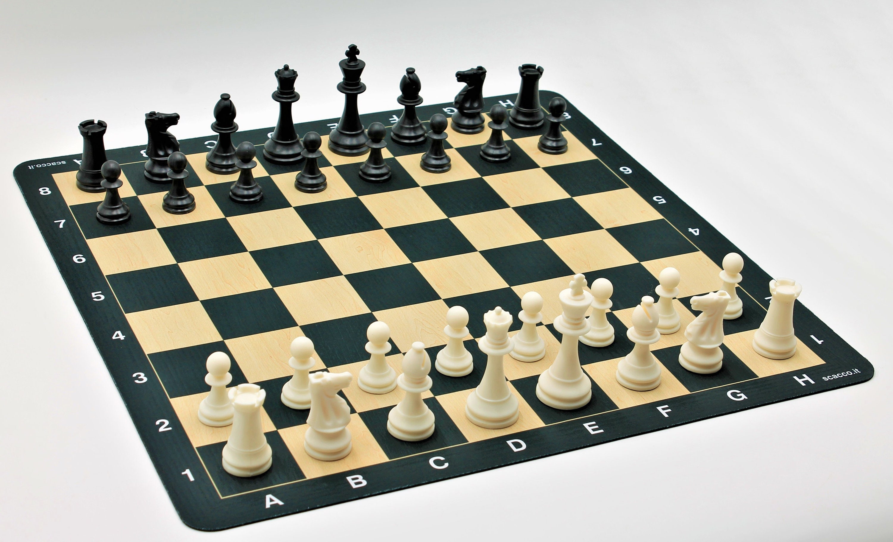 Scacchi Scacchiera da torneo, komplett mit Borsa Zebop Etsy.de