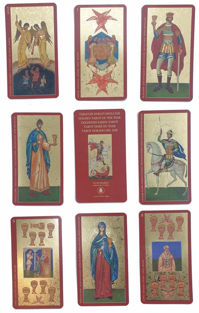 皇帝の黄金のタロット - Etsy 日本