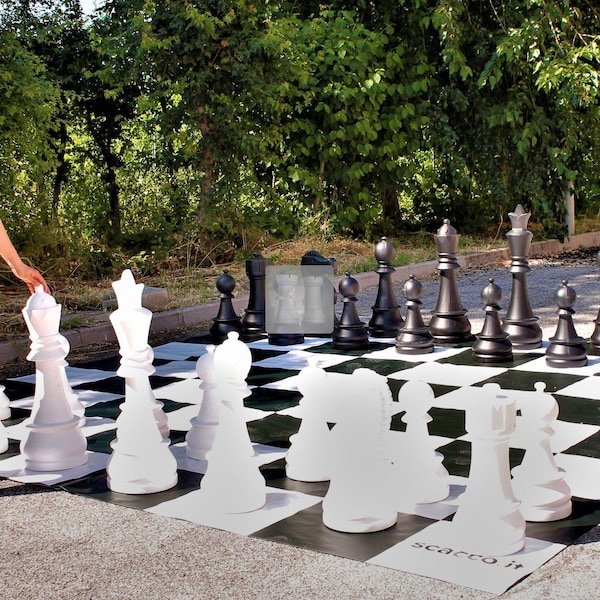 Jeu d'échecs Jardin géant de 90 cm (35'50)