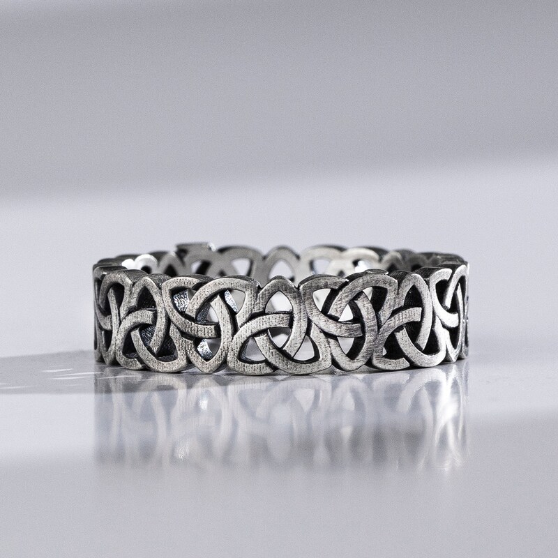 Mens Celtic Ring - Etsy