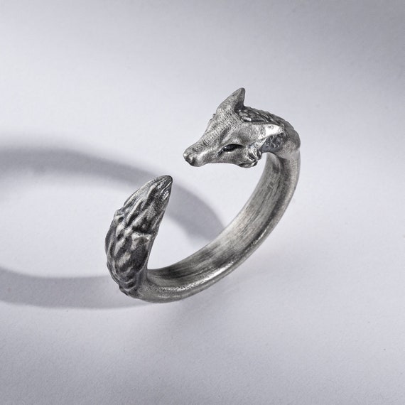 Silver shop animal rings