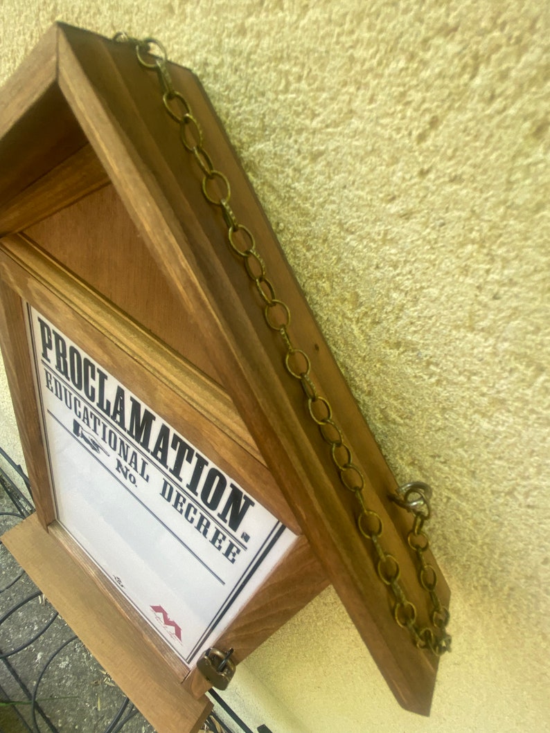Harry Potter Proclamation Sign - Etsy
