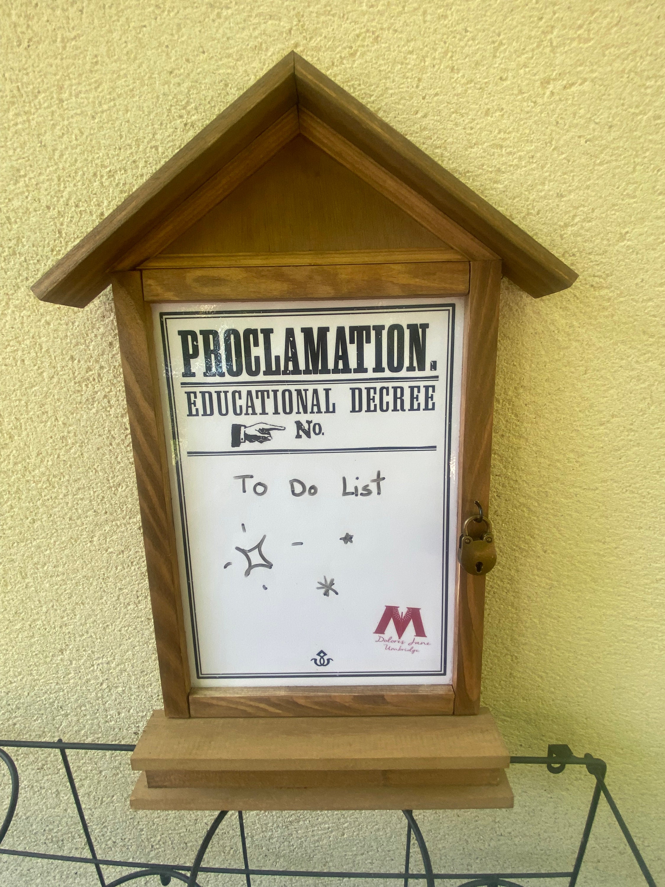 Harry Potter Proclamation Sign - Etsy