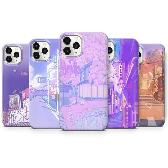 Anime Street Phone Case Aesthetic Cover For Iphone 13 12 11 Etsy
