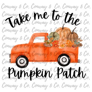Pumpkin Patch Truck PNG